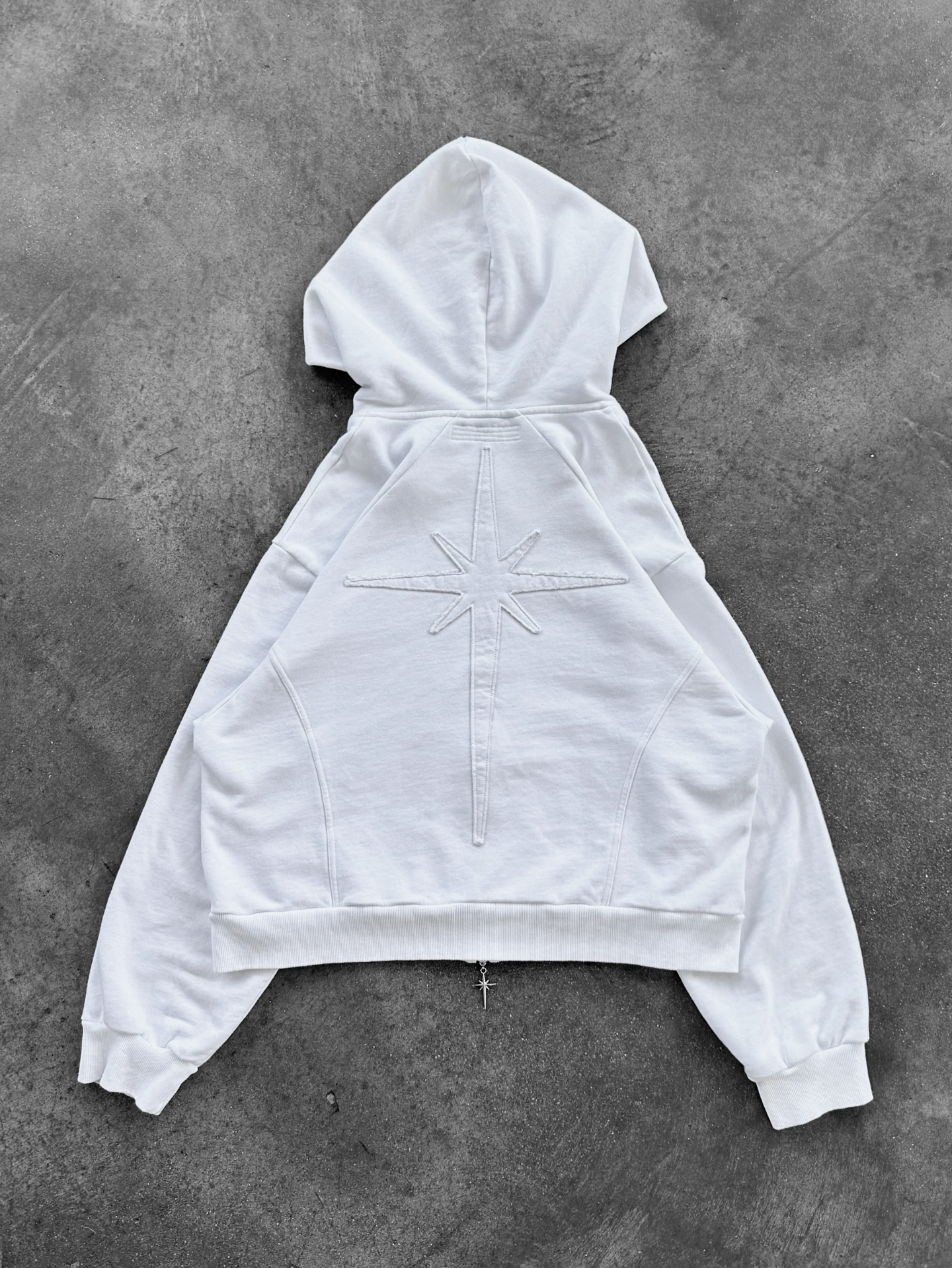 Star Zip Up Hoodie