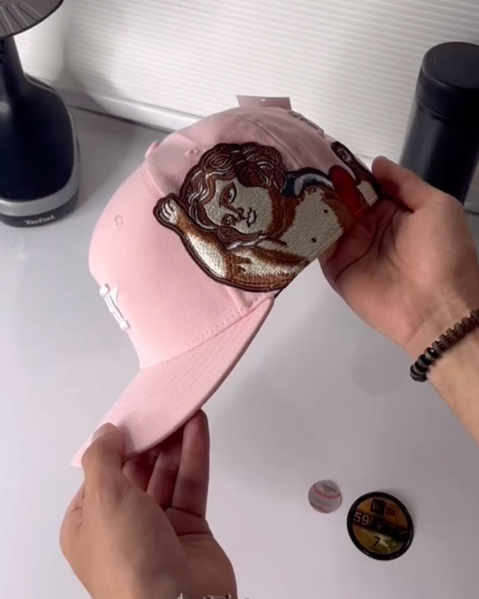Angel Patch Fitted Cap