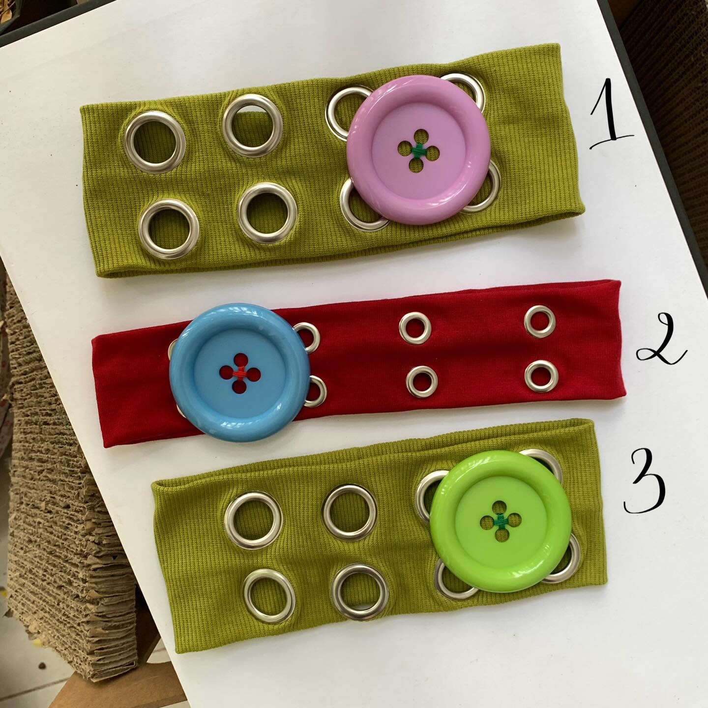 Pop Button Headband
