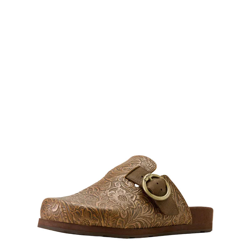 Floral Emboss Clogs