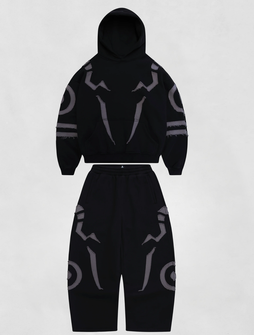 Graphic Sweatsuit Set