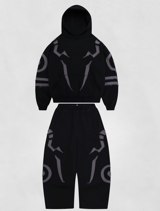 Graphic Sweatsuit Set