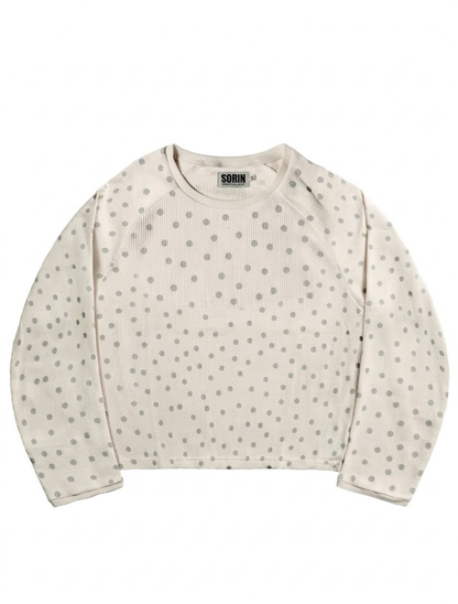 Scattered Polka Dot Long Sleeve