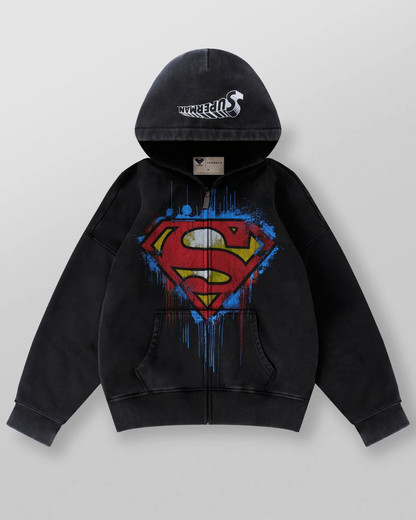 Super Washed Zip Up