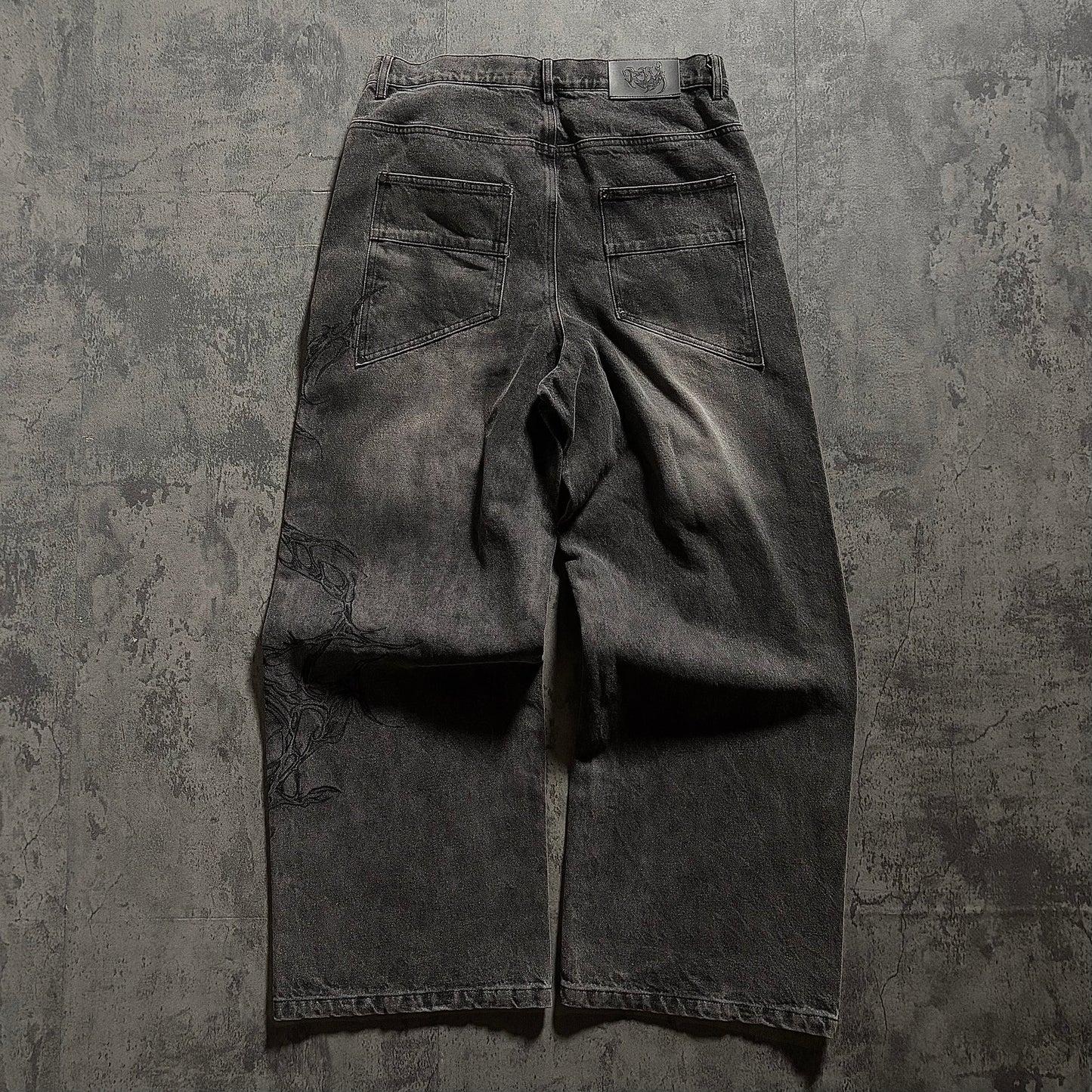 Tribal Baggy Denim