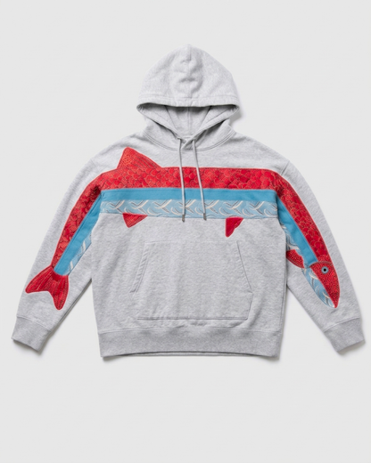 Cuff to Cuff Fish Hoodie