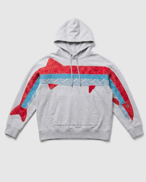 Cuff to Cuff Fish Hoodie