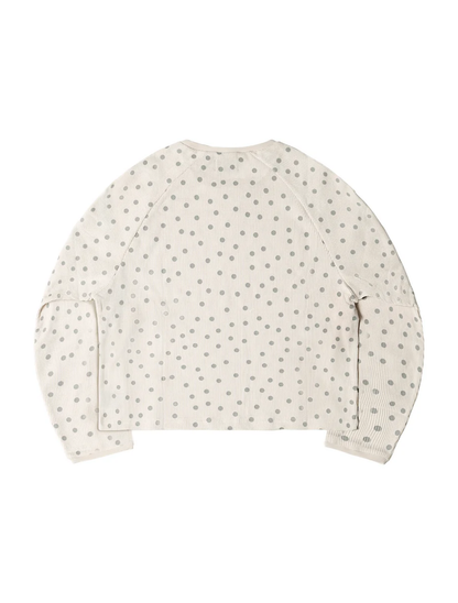 Scattered Polka Dot Long Sleeve