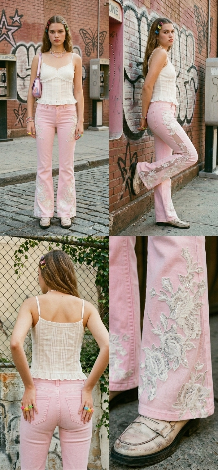 Floral Era Jeans