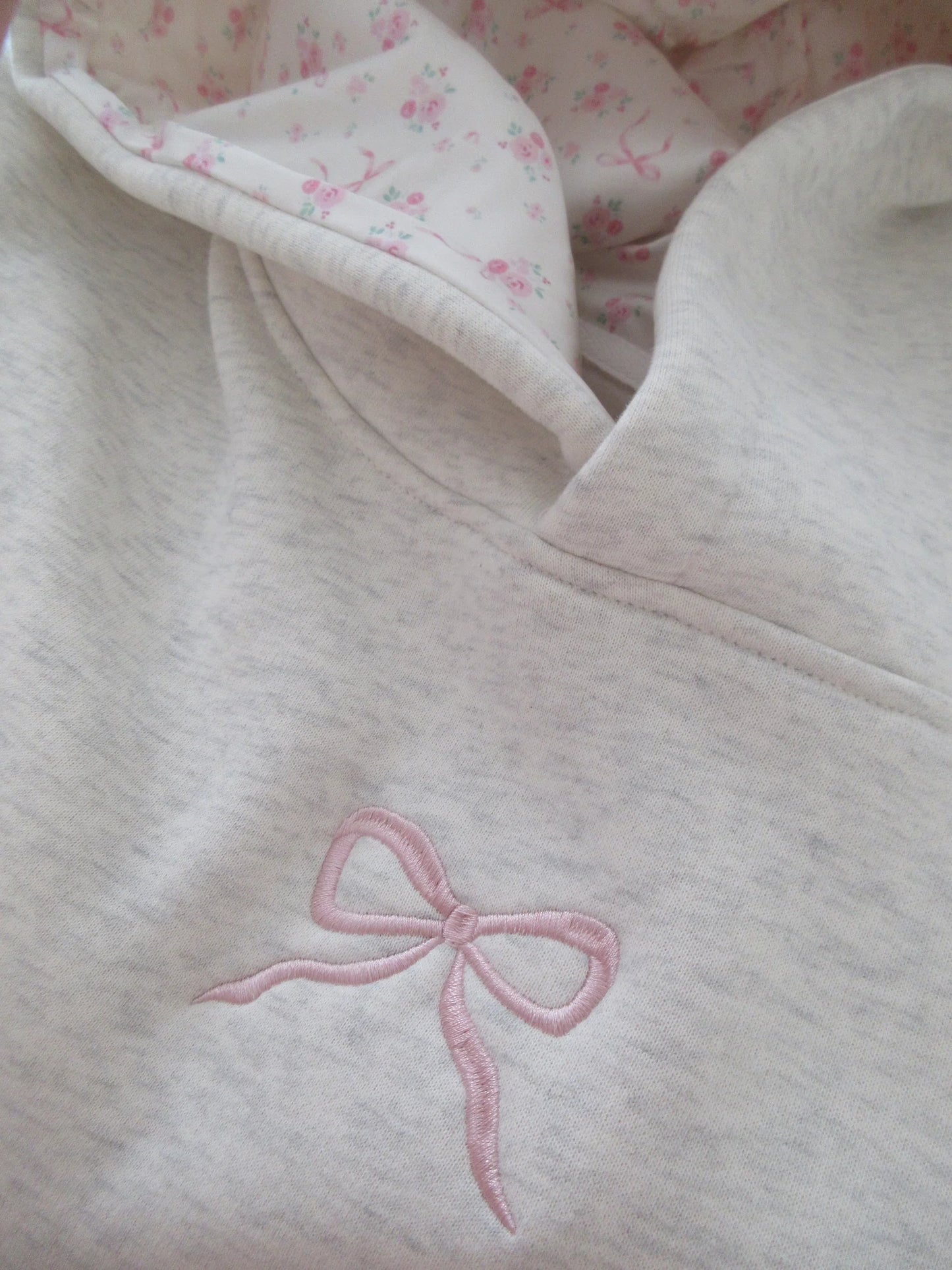 Bow Graphic Hoodie