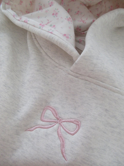Bow Graphic Hoodie