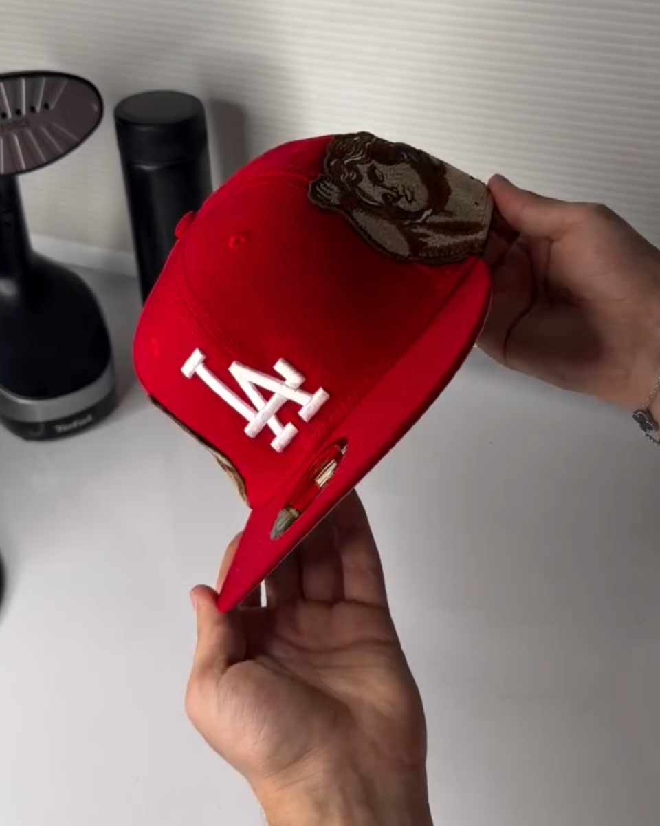 Angel Patch Fitted Cap