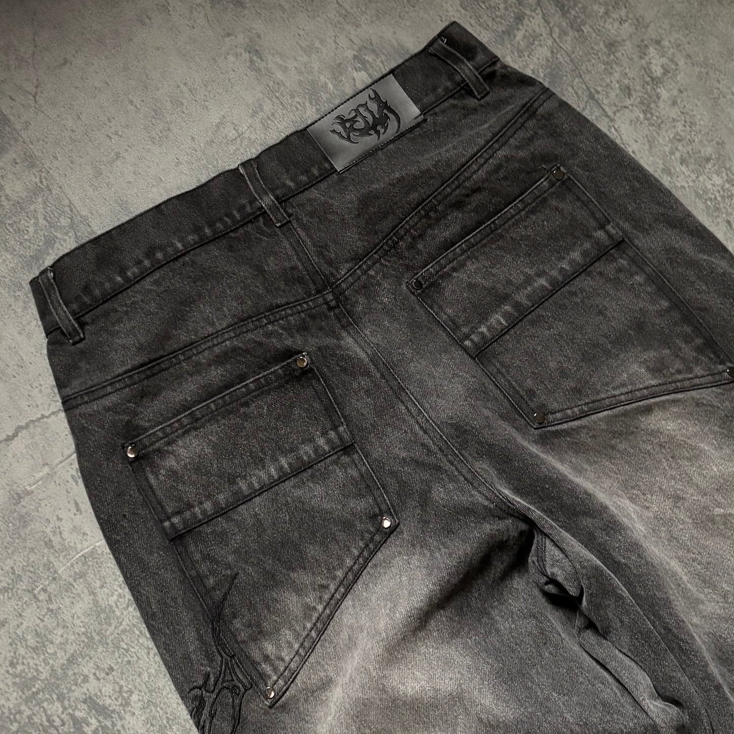 Tribal Baggy Denim