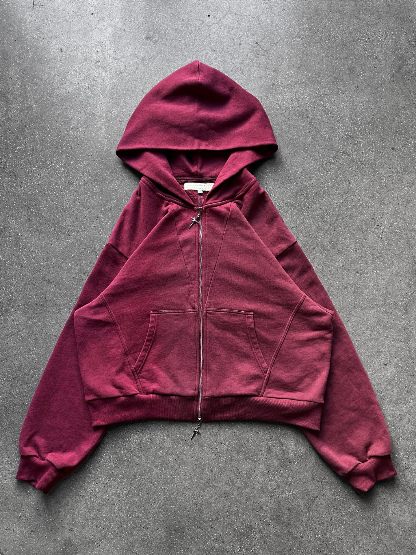 Star Zip Up Hoodie