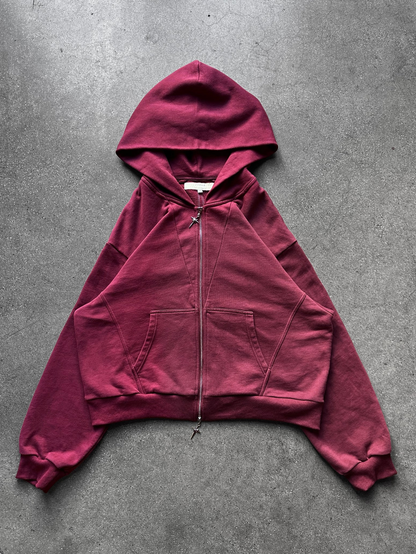 Star Zip Up Hoodie