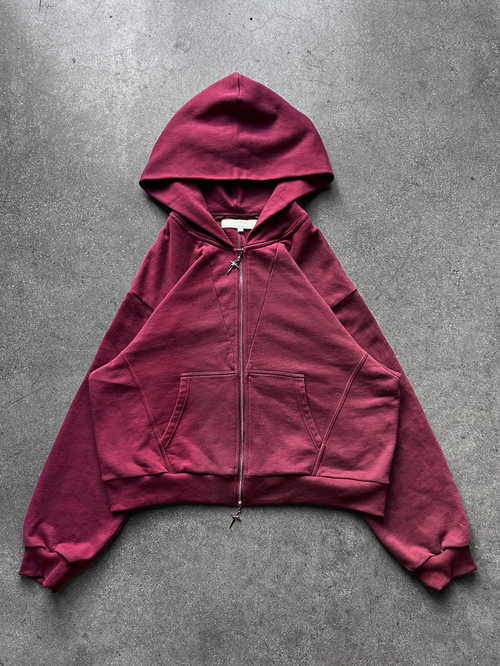 Star Zip Up Hoodie