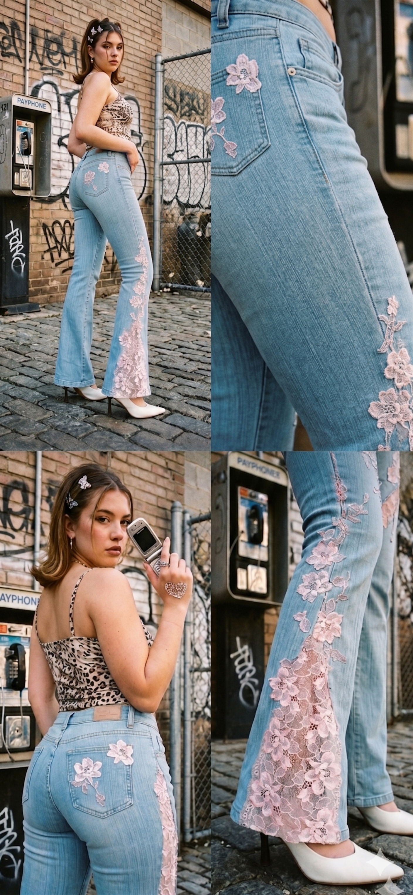 Floral Era Jeans