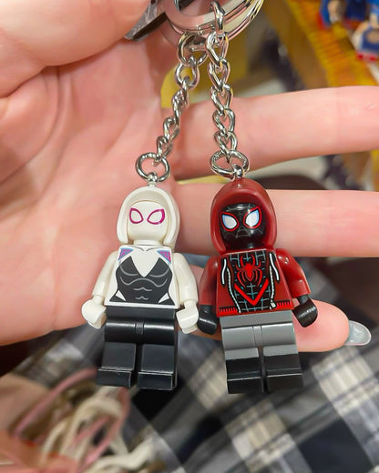 Spider Couple Keychain Set