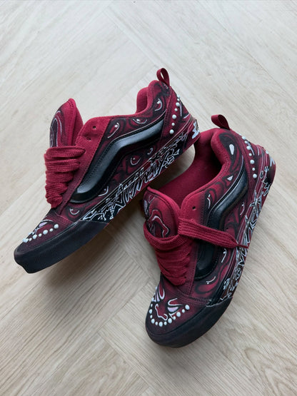 Airbrushed Graffiti Pearl Sneakers