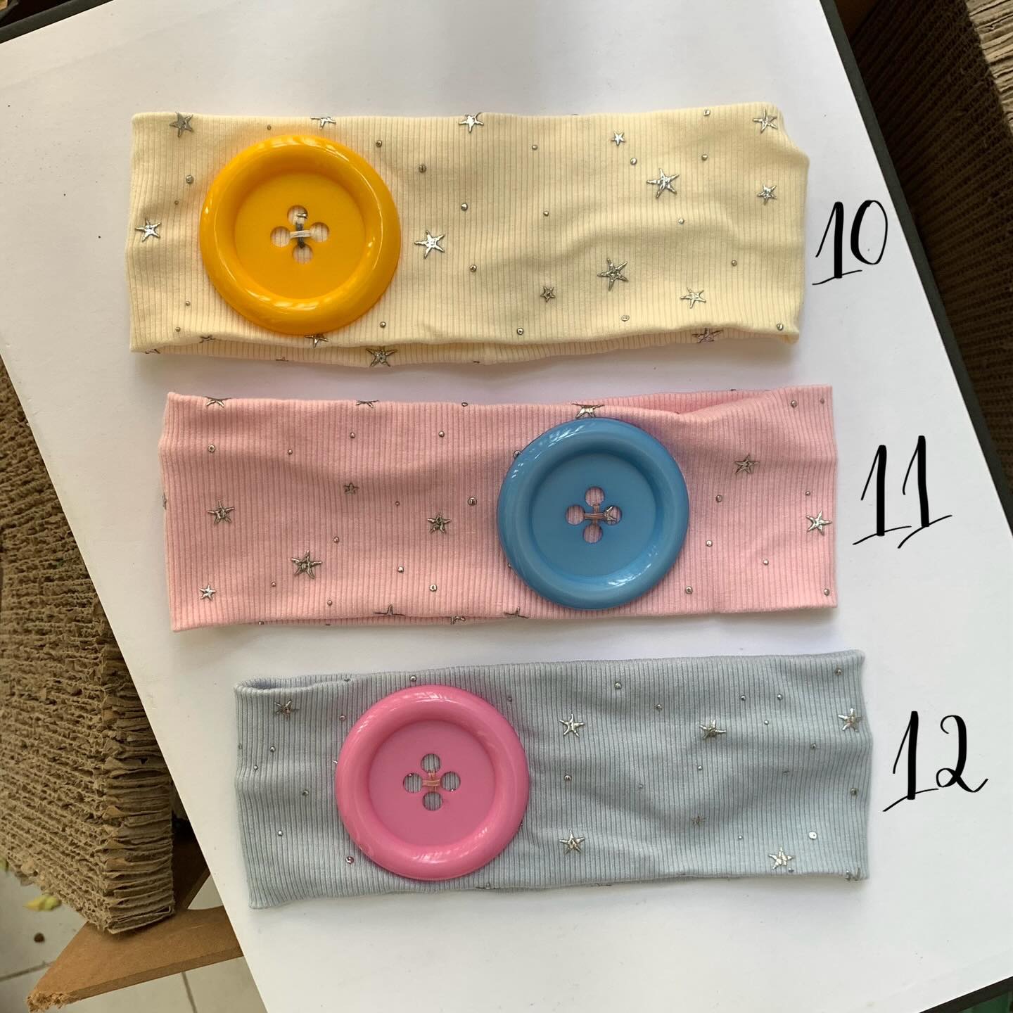 Pop Button Headband